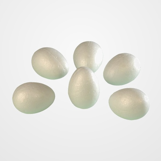 HUEVOS POLIESPAN NIEFENVER 5,8x4,2cm Pack 20