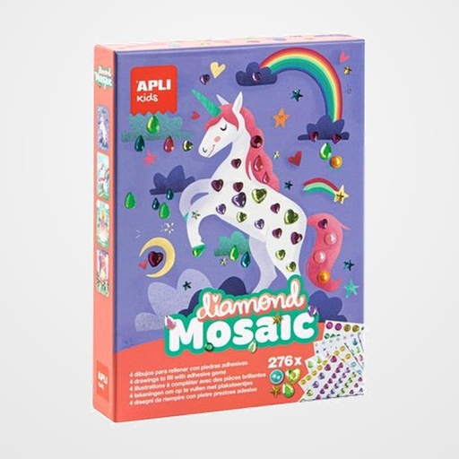 KIT APLI KIDS MOSAICO DIAMOND (+4 años)