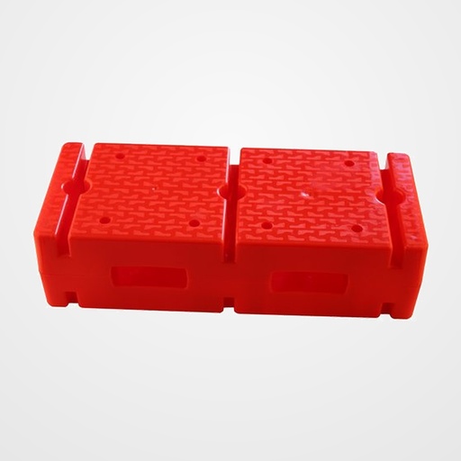 LADRILLO CON SOPORTE PARA PICA Y ARO ROJO