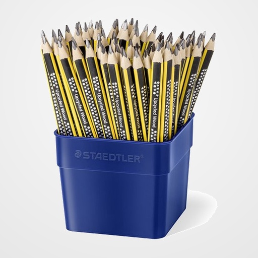 LAPIZ de GRAFITO STAEDTLER 119 NORIS CLUB TRIANGULAR JUMBO EXPOSITOR de 72