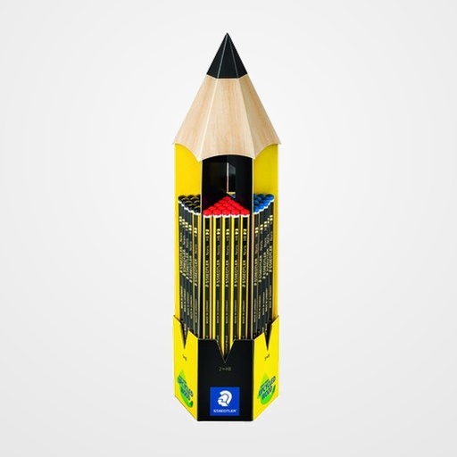 LAPIZ de GRAFITO STAEDTLER 120 NORIS EXPOSITOR de 90 surtidos
