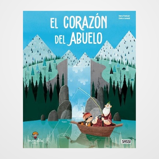 LIBRO ILUSTRADO SASSI MANOLITO BOOKS EL CORAZON DEL ABUELO 40 pag. (+5 años)