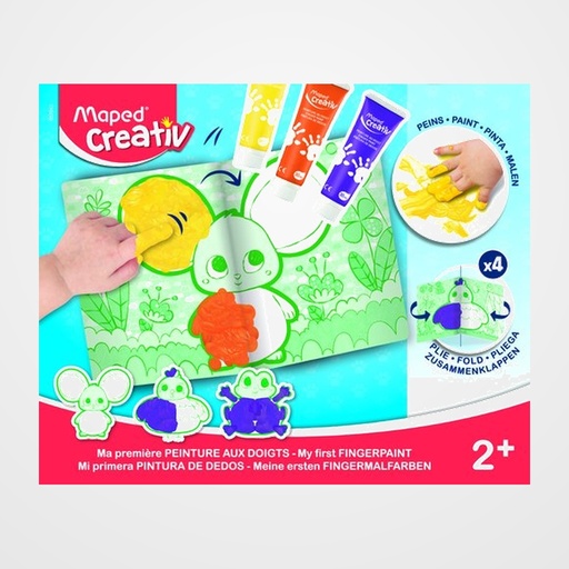 MAPED CREATIVE MI PRIMER KIT DE MANUALIDADES - EARLY AGE PINTURA DE  DEDOS