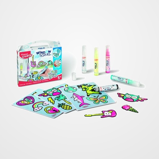 MAPED CREATIVE MI PRIMER KIT DE MANUALIDADES - WINDOW STICKERS