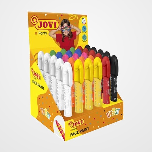 MAQUILLAJE JOVI BARRA TWIST MAKE de 5,5 g EXPOSITOR de 30  SURTIDO