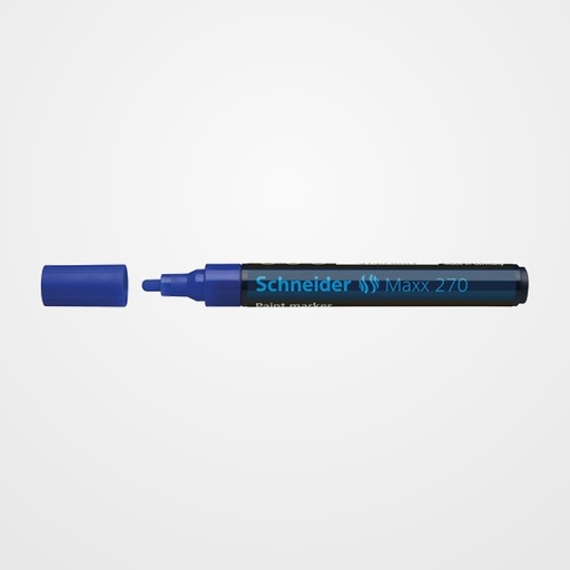 MARCADOR PERMANENTE SCHNEIDER MAXX 270 CONICO 1-3 mm AZUL