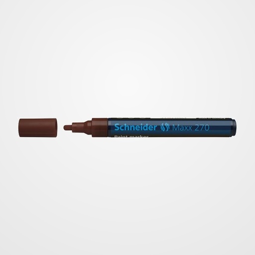 MARCADOR PERMANENTE SCHNEIDER MAXX 270 CONICO 1-3 mm MARRON