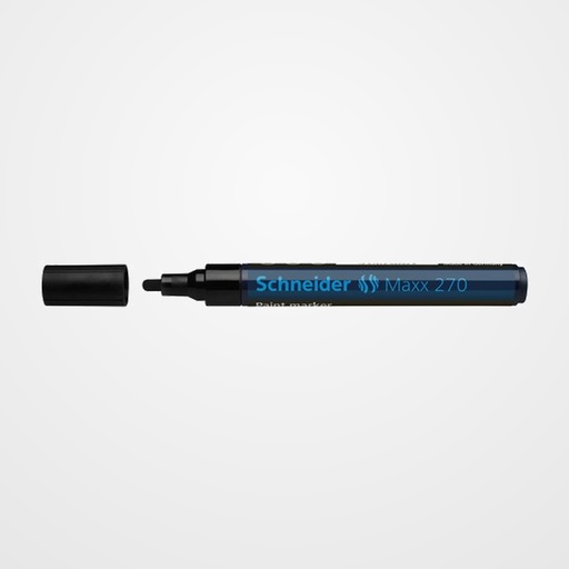 MARCADOR PERMANENTE SCHNEIDER MAXX 270 CONICO 1-3 mm NEGRO