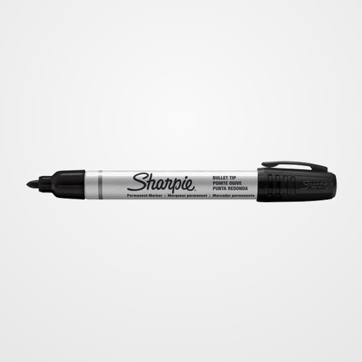 MARCADOR PERMANENTE SHARPIE METAL PRO PEQUEÑO CONICO NEGRO