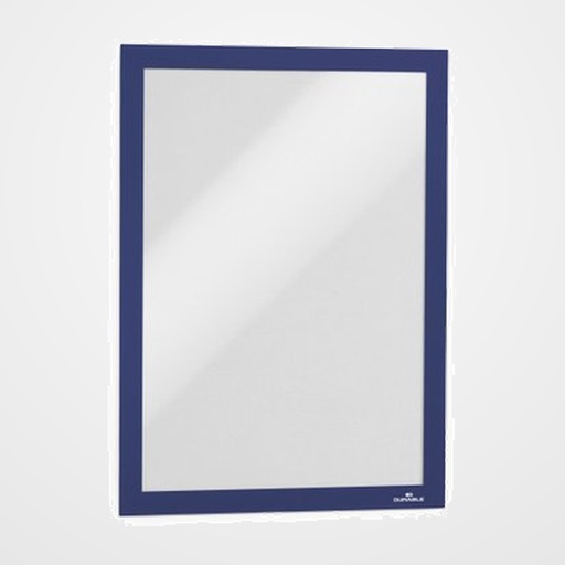 MARCO DURABLE MAGNETICO AUTOADHESIVO DURAFRAME A4 AZUL BOLSA DE 2