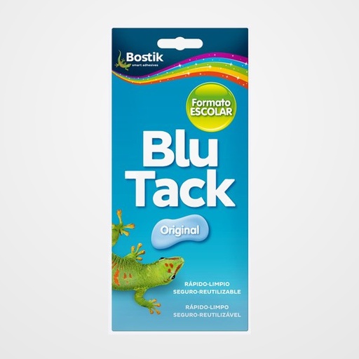 MASILLA ADHESIVA BLU-TACK AZUL FORMATO ESCOLAR