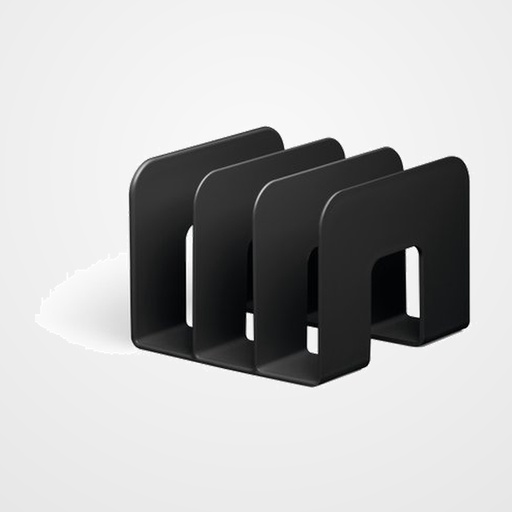 ORGANIZADOR DOCUMENTOS DURABLE ECO COLOR NEGRO