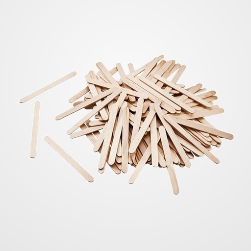 PALILLOS POLO NIEFENVER MADERA NATURAL 100 UD (114x10x2.2mm)
