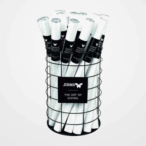PAPEL de REGALO ROLLO STEWO EXPOSITOR PARA 18 ROLLOS (VACIO)