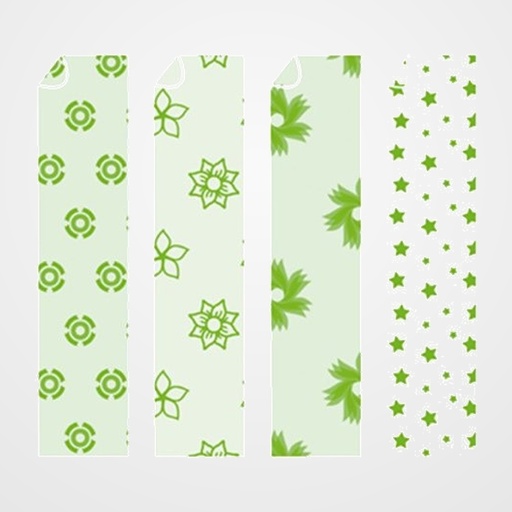 PAPEL para ORIGAMI NIEFENVER 20x20 cm. VERDE-1 SOBRE de 20 hojas
