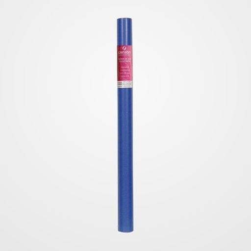 PAPEL SEDA CANSON 20g ROLLO 0,5x5 m AZUL ULTRAMAR