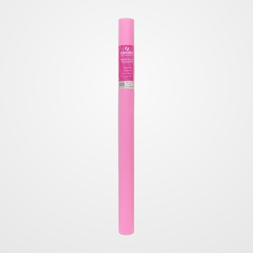 PAPEL SEDA CANSON 20g ROLLO 0,5x5 m FUCSIA