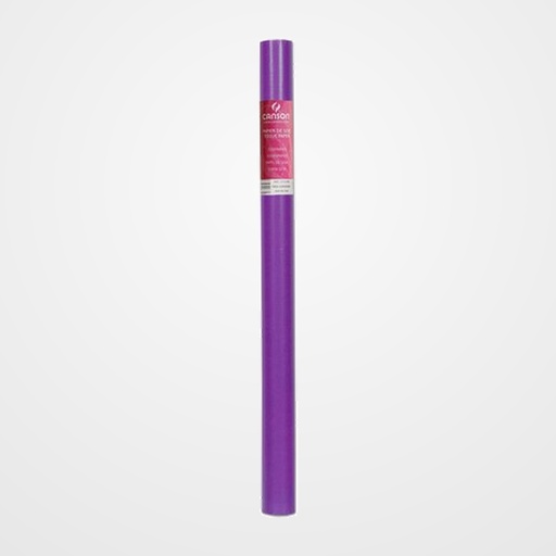 PAPEL SEDA CANSON 20g ROLLO 0,5x5 m LILA