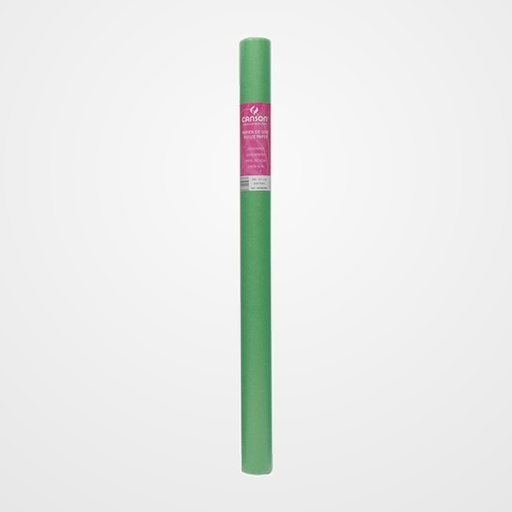 PAPEL SEDA CANSON 20g ROLLO 0,5x5 m VERDE BILLAR