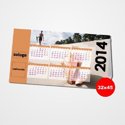 PAPEL YOSAN CARTULINA GRAFICA 230gr CALENDARIO PIRAMIDE 32x45 (2 unidad por hoja)