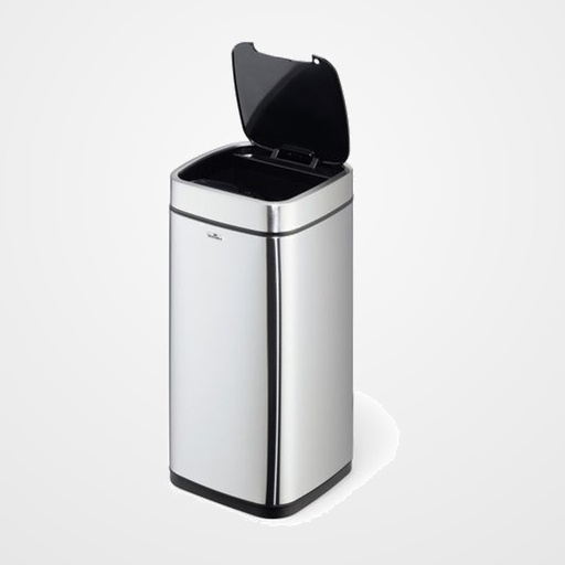 PAPELERA ACERO INOXIDABLE DURABLE NO TOUCH (CON SENSOR) 21 LITROS