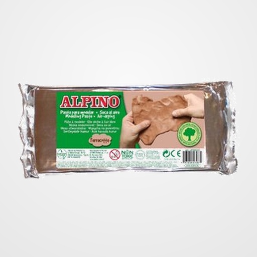 PASTA MODELAR ALPINO 250 GR. TERRACOTA