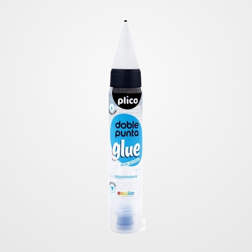 PEGAMENTO UNIVERSAL DOBLE PUNTA GLUE TRANSPARENTE 30 ml