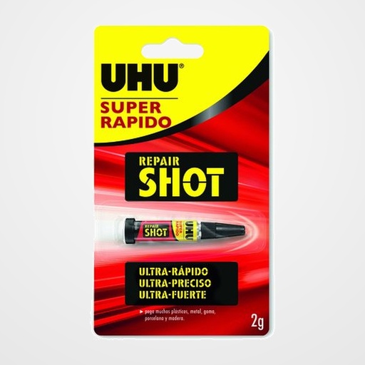 PEGAMENTO UNIVERSAL UHU REPAIR SHOT 2 g