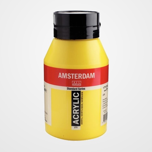 PINTURA ACRILICA AMSTERDAM 1000 ml (bote) AMARILLO PRIMARIO 275