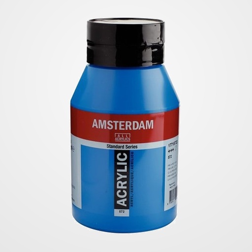 PINTURA ACRILICA AMSTERDAM 1000 ml (bote) CIAN PRIMARIO