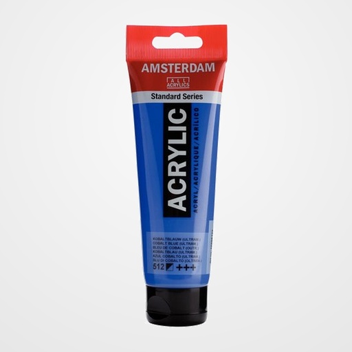 PINTURA ACRILICA AMSTERDAM 120 ml (bote) AZUL COB.ULTR.