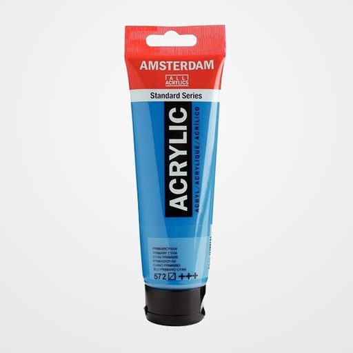 PINTURA ACRILICA AMSTERDAM 120 ml (bote) CIAN 572