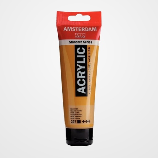 PINTURA ACRILICA AMSTERDAM 120 ml (bote) OCRE AMARILLO