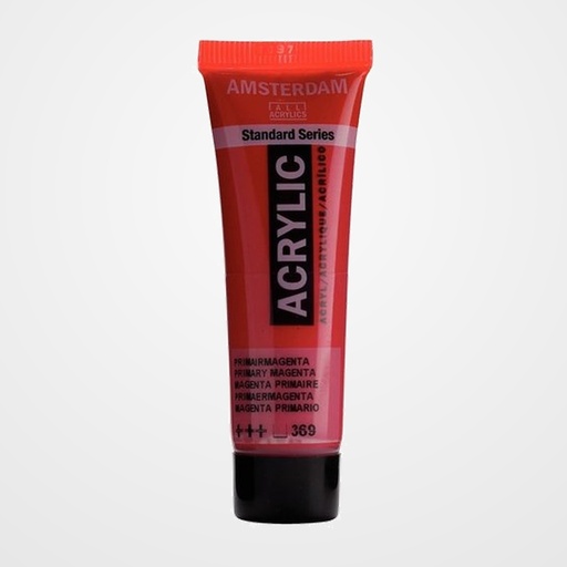 PINTURA ACRILICA AMSTERDAM 20 ml (tubo) MAGENTA PRIMARIO