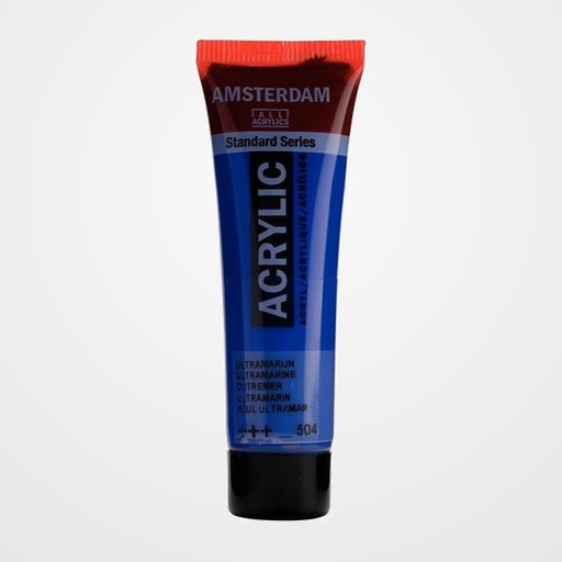 PINTURA ACRILICA AMSTERDAM 20 ml (tubo) ULTRAMARINO