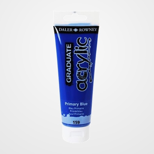 PINTURA ACRILICA DALER ROWNEY GRADUATE 120 ml (tubo) AZUL PRIMARIO