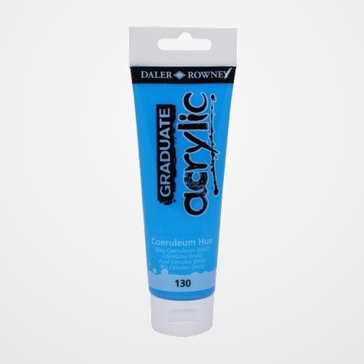 PINTURA ACRILICA DALER ROWNEY GRADUATE 120 ml (tubo) COERULEUM