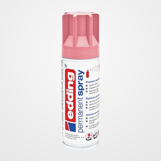 PINTURA ACRILICA EDDING PERMANENT SPRAY 200 ml MALVA NOBLE MATE