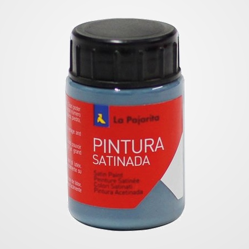 PINTURA LATEX LA PAJARITA 35 ml (bote) AZUL METAL L-34