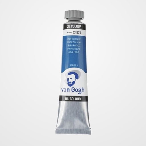 PINTURA OLEO VAN GOGH 20 ML. AZUL FTALO