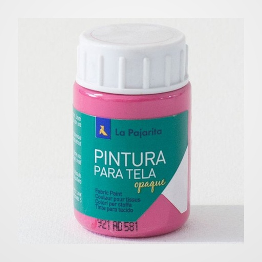 PINTURA para TELA LA PAJARITA 35 ml OPAQUE MAGENTA TO-08