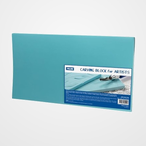PLANCHA VINILO MILAN ARTIST CARVING BLOC 28x15x0,6 CM