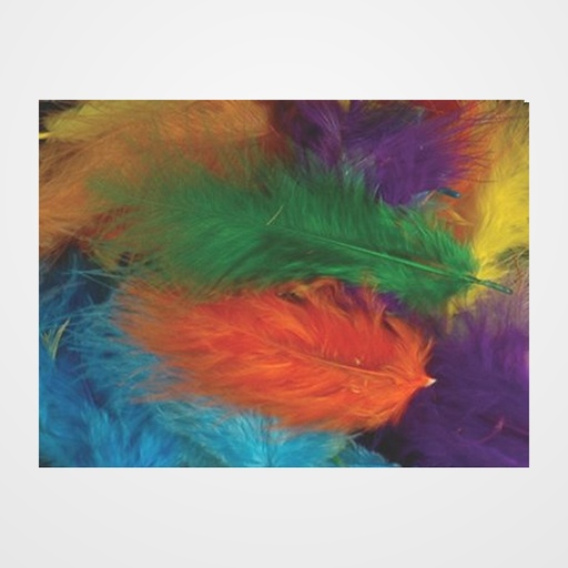 PLUMAS COLLAGE NIEFENVER BOLSA 120 UD (10 colores surtidos)