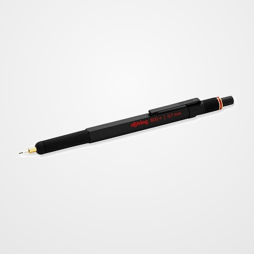 PORTAMINAS ROTRING 800+ STYLUS 2 EN 1 0,7 mm cuerpo NEGRO