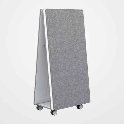 PORTAPOSTER NOBO CABALLETE MOVE&MEET MOVIL 1800x900 mm (PIZ.MAGNETICA Y TABLERO ANUNCIOS)