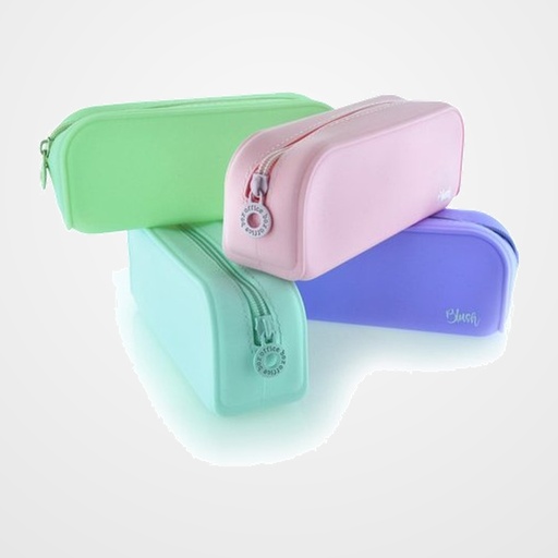 PORTATODO COLORLINE BLUSH SILICONA RECTANGULAR EXPOSITOR de 16