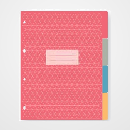 RECAMBIO AGENDA SENFORT PLANNER 195x260 4 SEPARADORES