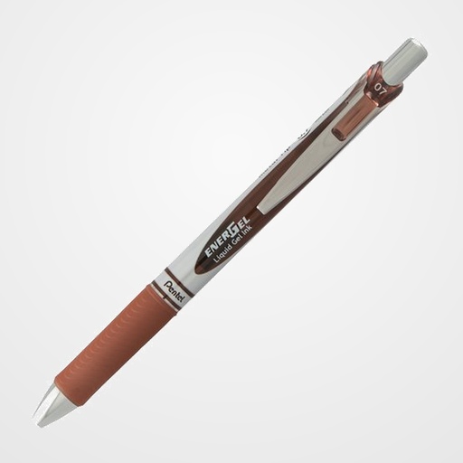 ROLLER GEL RT. PENTEL BL-77 ENERGEL 0,7 MARRON