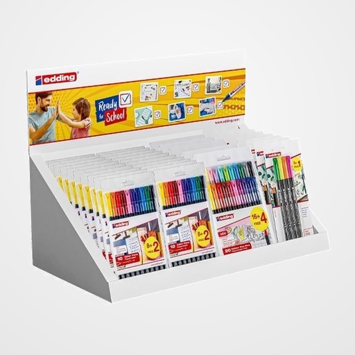 ROTULADOR FIBRA EDDING 1200 BTS 20 x 1200 ESTUCHE DE 10 5 x 1200 ESTUCHE DE 20 8 X 1200 NEON BLISTER DE 4