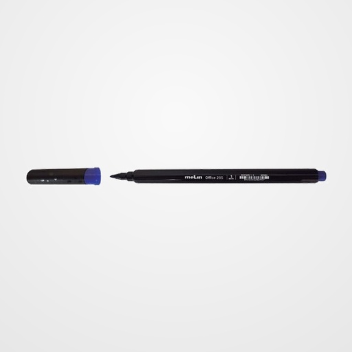 ROTULADOR FIBRA MOLIN 1 mm CUERPO TRIANGULAR AZUL